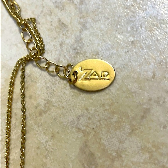 Layered gold necklace - Picture 4 of 4